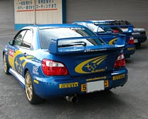 RALLY JAPAN IMPREAZA