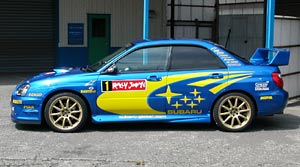 RALLY JAPAN IMPREAZA